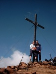 Heidi und Ich auf der Schneeglocke 3223m