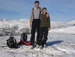 Anna und Ich auf der Allerleigrubenspitze 2131m.