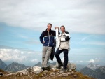 Heidi und Ich auf dem Rappenseekopf 2468m