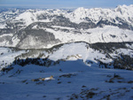 Blick nach Norden auf die Hochebene Selamatt