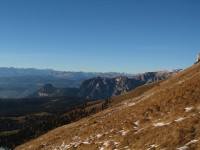 Wunderbarer Blick nach Westen &uuml;ber das Etschtal bis hin zu den &Ouml;tztaler Alpen.