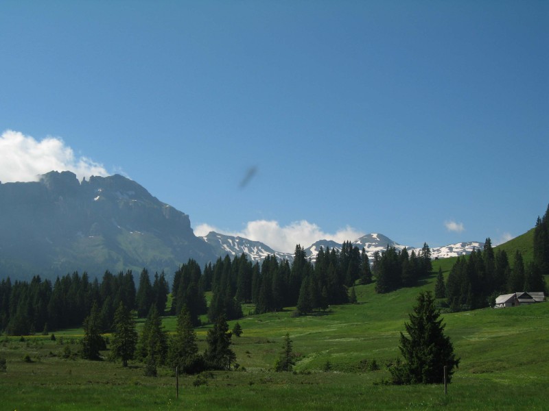 Ein Traumhafter Tag und herrliche Landschaft. Was will man mehr. So und jetzt geht&#8217;s ab nach Flims zum Pinut-Klettersteig&#8230;