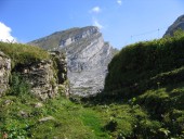 Blick von der Alpe Torloch auf den Brisi.