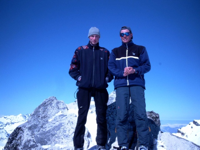 Andreas und Ich auf der Granatspitze 3086m