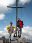 Gerhard und Ich auf der Holzgauer Wetterspitze 2895m