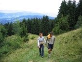 Die letzten Meter auf den Hausberg.