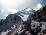 Nicht mehr weit zur frisch angezuckerten Braunarlspitze