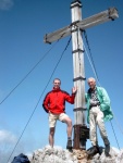 Gerold und Ich auf der Braunarlspitze 2649m