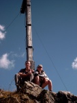Heidi und Ich auf der Scheimerschspitze 2420m