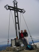Eva und Ich am Monte Legnone 2609m