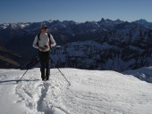 Ein Traum! Im Hintergrund die Berge der Lechtaler Alpen.