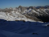 Von links: Krottenspitzen, Mutterkopf, Oefnerkar, Hornbachspitze, Gr. u. Kl. Krottenkopf, Ramstallkopf, Strahlkopf und Rothornspitze