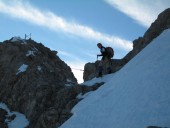 Beim Aufstieg zum Bockkarkopf.