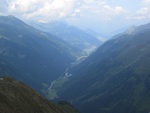 Blick von der Mairspitze Richtung Nordosten ins Unterberg- u. Stubaital.