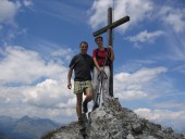 Emi und Ich auf der Hochtennspitze 2549m