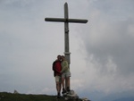 Anna und Ich auf dem Maurer Kopf 2567m.