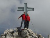 Gitta und Ich am Mitterhorn 2506m.