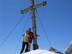 Anna und Ich auf der Braunarlspitze 2649m