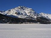 Blick nach Silvaplana.