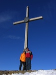 Anna und Ich auf dem Toblacher Pfannhorn 2663m.