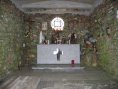 Die Bergkapelle am Pizzo Marona.