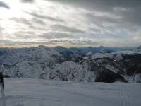 Blick in den S&uuml;den, in die Julischen Alpen.