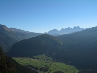 Blick nach Osten ins Val di Fiemme.