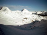 Blick in das einsame Tal durch dieses ich wieder zum Ragazerblanken aufgestiegen bin