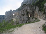 Sehr beeindruckende Abfahrt vom Porte del Pasubio zum Bocca di Campiglia