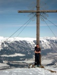 Ich auf der Roten Wand 2217m