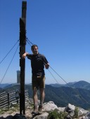 Ich am Gipfel der Roten Wand 1505m.