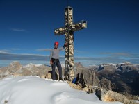 Begeistert von der sensationellen Tour am Gipfel der Rotwand auf 2806m