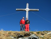Petra und Ich am Standkopf 2241m
