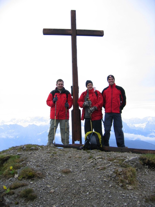 Robert, Andreas und Ich auf der Schellschlicht 2053m
