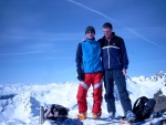 Michael und Ich auf dem Schneeberg 2583m