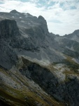 Blick vom Bilkengrat zur Sulzfluh und Drusentor