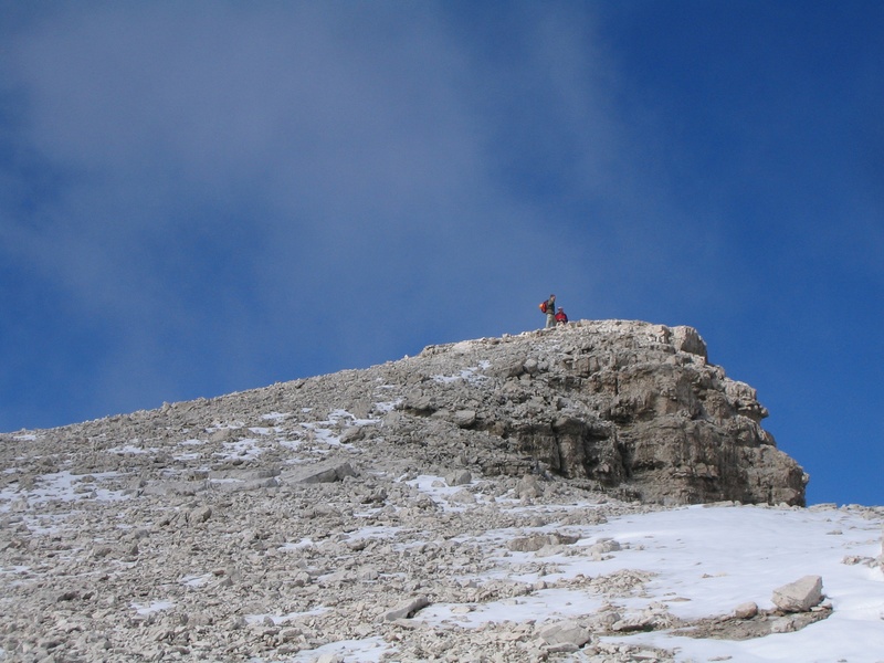 Robert und Ich am heutigen letzten Gipfel dem Piz Rotic 2973m