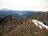 Blick vom Seinskopf auf den weiteren Wegverlauf zum Lausberg.