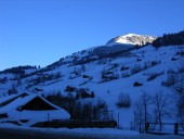 Blick von Stein bei der Anreise auf unser heutiges Ziel, dem Stockberg