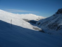 Blick von der Alpe Pi&auml;netsch nach Norden ins Safiental.