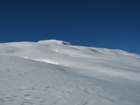 Ideale H&auml;nge hinauf zum ersten Gipfel, dem Str&auml;tscherhorn.