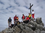 Unser erstes gemeinsames Gipfelfoto am Wilden Freiger 3418m
